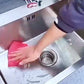 Saugfähiges fusselfreies Glasreinigungstuch