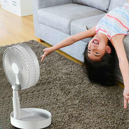 🍃✨ 50% RABATT! Wiederaufladbarer & faltbarer Mini-Ventilator – Kompakt, leise & perfekt für Reisen, Büro & heiße Tage 🔋