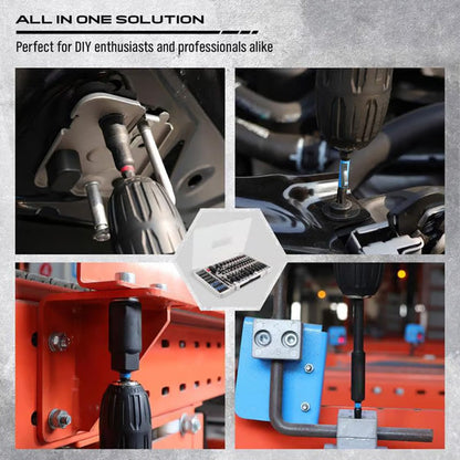 🧲 Magnetischer Schraubendreher-Set mit Phillips & Torx – 15-teilig | Robuste Bits + Schnellwechsel-System ⚡