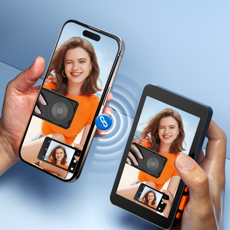 📸🔄Magnetisches drahtloses Selfie- & Bildschirm-Übertragungsgerät für Handys