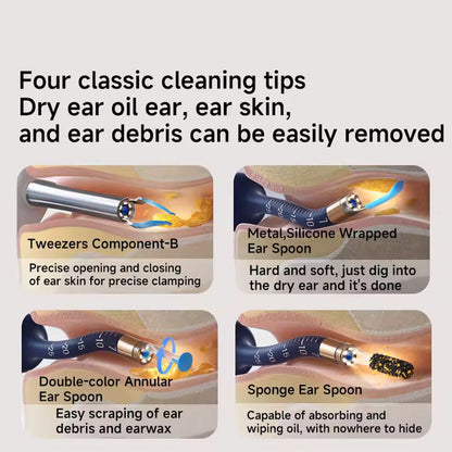 Visual Curved Earwax Removal Kit