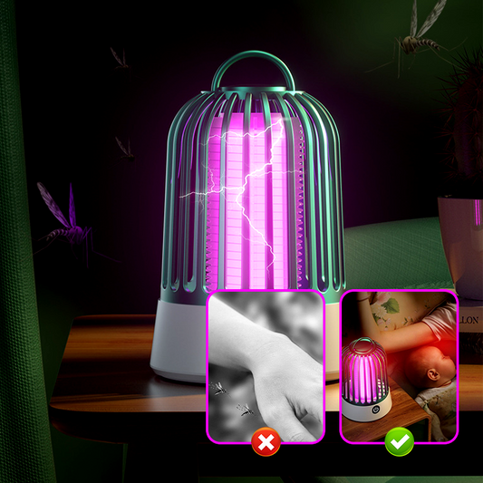 🌙 🌿 Störungsfreier Sommer-Schlaf! ⚡ Leiser UV-Mückenvertreiber mit 80m² Schutz – Jetzt 15€ sparen!