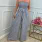 Damenmode Off-Shoulder Spitze-Up Jumpsuit