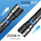🔥Multifunktionale tragbare Outdoor-Zoom-Taschenlampe