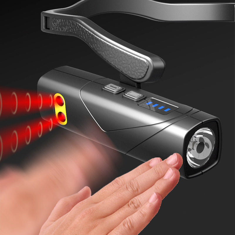 ⏳ Stirnlampe – Letzter Tag: 50 % RABATT! 🔥🛒 Leichtgewichtige, wiederaufladbare, am Ohr getragene LED💡