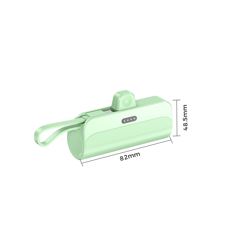 ✨Tragbare Powerbank mit hoher Kapazität und integrierten Kabeln