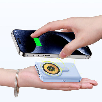 🔥Heißer Verkauf(50% Rabatt)🔥🔋Magnetische Levitation Mobile Power 10000mAh Schnellladegerät