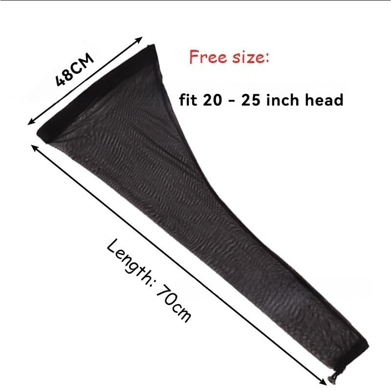 Elastisches Haarnetz aus Mesh für Haarverlängerungen