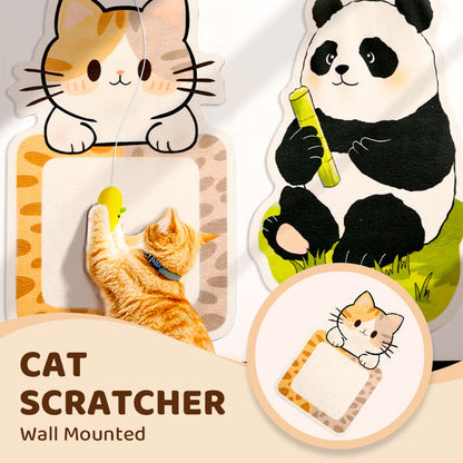 🐱Heißer Verkauf 50% Rabatt🔥Wand-Kratzbrett aus robustem Material – kratzfest, staubfrei & selbstklebend, schützt Möbel & Tapeten 🛋️