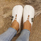 ✨ Frauen neue weiche synthetische Leder flache Schuhe