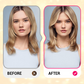 Damen-Haartopper mit Curtain Bangs – Natürlicher Look