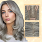 Damen-Haartopper mit Curtain Bangs – Natürlicher Look