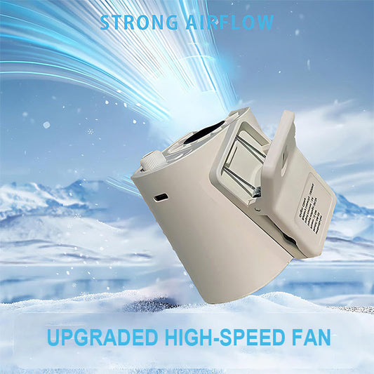 Tragbarer, verstellbarer Mini-Ventilator mit Clipbefestigung