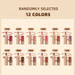 12-farbiges, wischfestes Lipliner-Stift-Set