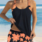 Zweiteiliges Badeanzug-Set mit Tankini und Shorts für Damen
