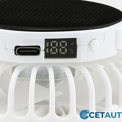 Baseballkappe mit Solarventilator – 360° drehbar, 16h Laufzeit, UPF50+ – ideal für Garten, Wandern & heiße Tage