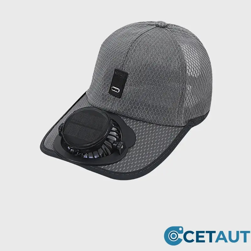 Baseballkappe mit Solarventilator – 360° drehbar, 16h Laufzeit, UPF50+ – ideal für Garten, Wandern & heiße Tage
