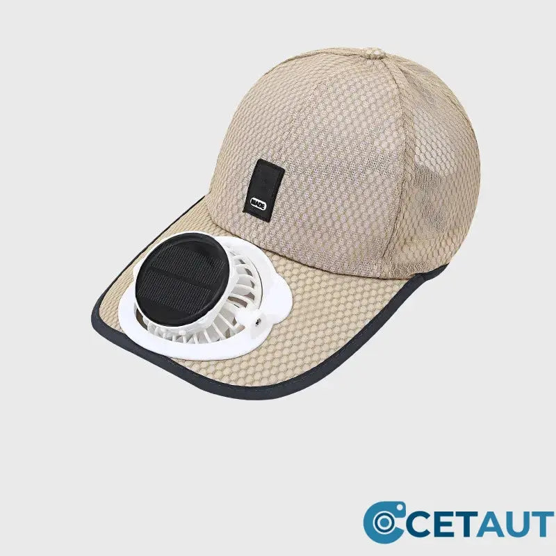 Baseballkappe mit Solarventilator – 360° drehbar, 16h Laufzeit, UPF50+ – ideal für Garten, Wandern & heiße Tage
