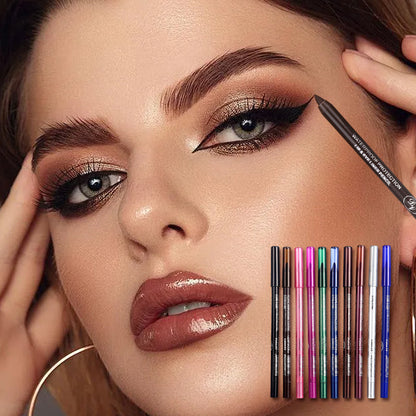 📢📢50 % RABATT !! ⏰💕10 STÜCK Farbige Eyeliner-Gelstifte
