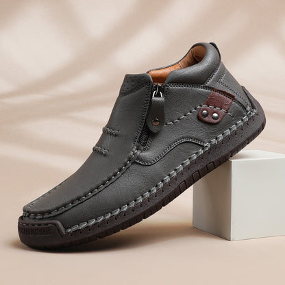 🔥Solange der Vorrat reicht 40 % Rabatt!🎉Outdoor-Sneaker für Herren im Retro-Stil aus PU-Leder