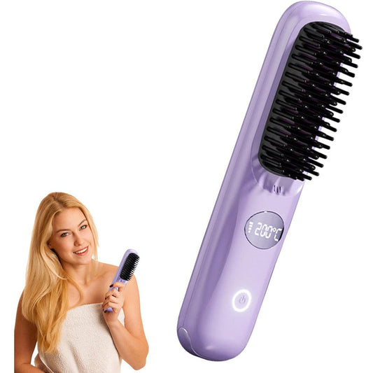 ✨ Letzter Tag: 50% Rabatt!! 💕 Kabelloses Glätteisen mit LED-Anzeige. 💇‍♀️