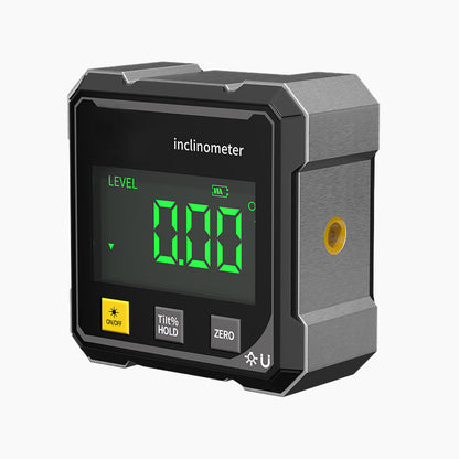 🔥Solange der Vorrat reicht 40 % Rabatt!📐4-seitiger magnetischer digitaler Winkelmesser mit Laser