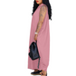 💗LETZTER TAG DER AKTION – 50 % RABATT💗Modisches ärmelloses Kapuzenkleid mit Pullover-Schnitt
