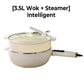 Elektrischer Wok mit Antihaftbeschichtung zum Kochen