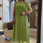 💃🏻Modisches ärmelloses Plisseekleid aus Chiffon für Damen