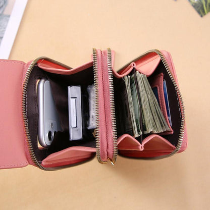 👜 60% RABATT! 📱 Touchscreen-Messengertasche für Damen – Handy-Ladefach, Diebstahlsicher & Wasserdicht ✨