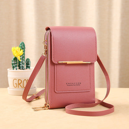 👜 60% RABATT! 📱 Touchscreen-Messengertasche für Damen – Handy-Ladefach, Diebstahlsicher & Wasserdicht ✨