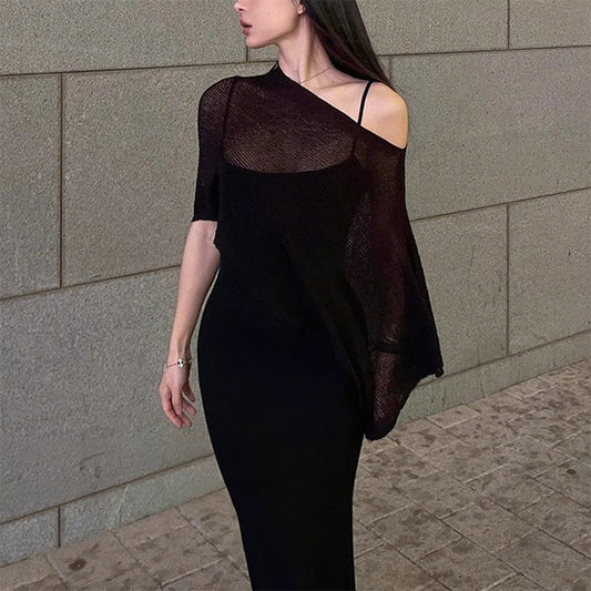 Modischer, leichter, transparenter Überwurf für Damen