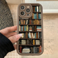 📢🔥Cartoon-Bücherregal Design TPU-Handyhülle📚📱