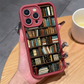 📢🔥Cartoon-Bücherregal Design TPU-Handyhülle📚📱