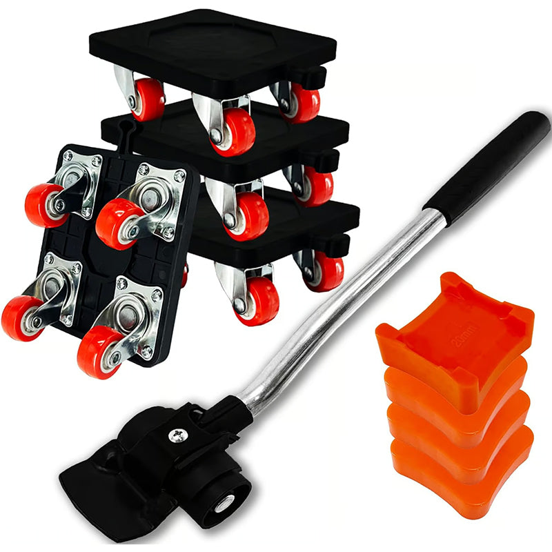 🪑 9-teiliges Set zum Bewegen & Anheben von Möbeln – Jetzt zum halben Preis sichern! 💥📦