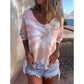 ✨Begrenzte Zeit 50% Rabatt - Batik Pattern Women's Oversized T-Shirt