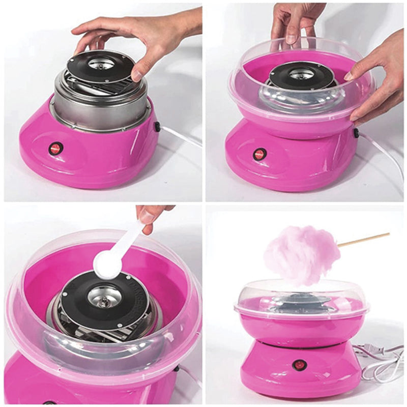 🍧🍧Ihre Süße Werkstatt🌈🌈Mini-Elektro-Zuckerwattemaschine für den Hausgebrauch