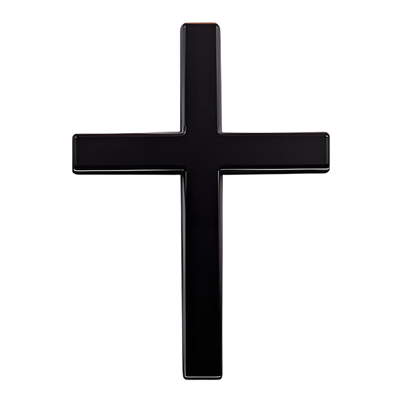🚗✝️ Metallischer 3D-Kreuz-Aufkleber zur Selbstklebung für Kratzer am Auto