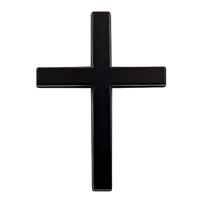 🚗✝️ Metallischer 3D-Kreuz-Aufkleber zur Selbstklebung für Kratzer am Auto