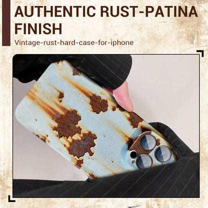 Vintage Rost Hard Hülle für iPhone