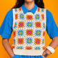 Granny-Square-Kartenset – 50 kombinierbare Designs