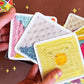 Granny-Square-Kartenset – 50 kombinierbare Designs