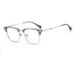 🔥Solange der Vorrat reicht 40 % Rabatt!🎉Modische halbrandlose Brille mit Blaulichtschutz
