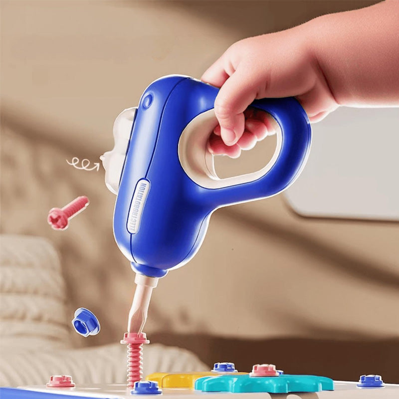 ✨【60-teiliges Spielzeug-Werkzeugset für Kinder】✨ -🧠🚀Wecken Sie die Kreativität angehender Baumeister!