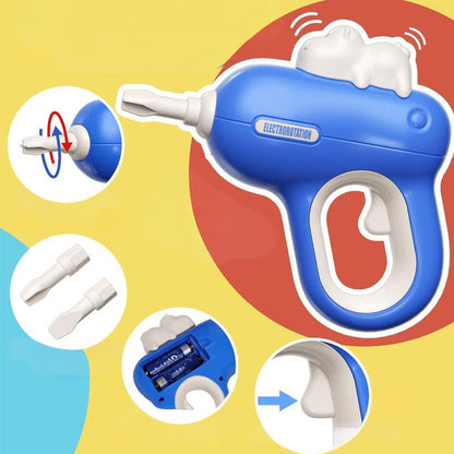 ✨【60-teiliges Spielzeug-Werkzeugset für Kinder】✨ -🧠🚀Wecken Sie die Kreativität angehender Baumeister!