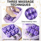 🎁 Mehr kaufen, mehr sparen! 💜🦶 Tragbare Doppelfußmassagewalze – Entspannung jederzeit und überall