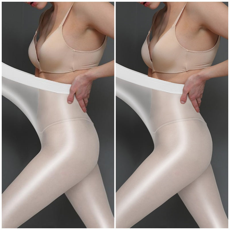 🔥Solange der Vorrat reicht 40 % Rabatt!🎉Glänzende, transparente Strumpfhose für Damen