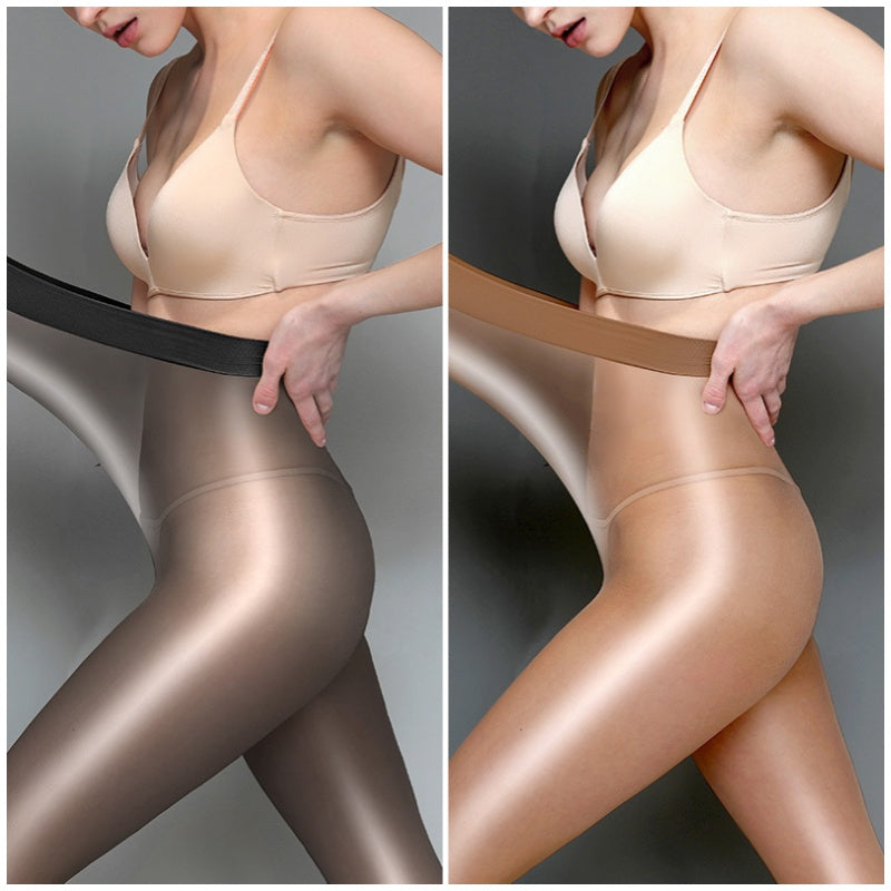 🔥Solange der Vorrat reicht 40 % Rabatt!🎉Glänzende, transparente Strumpfhose für Damen