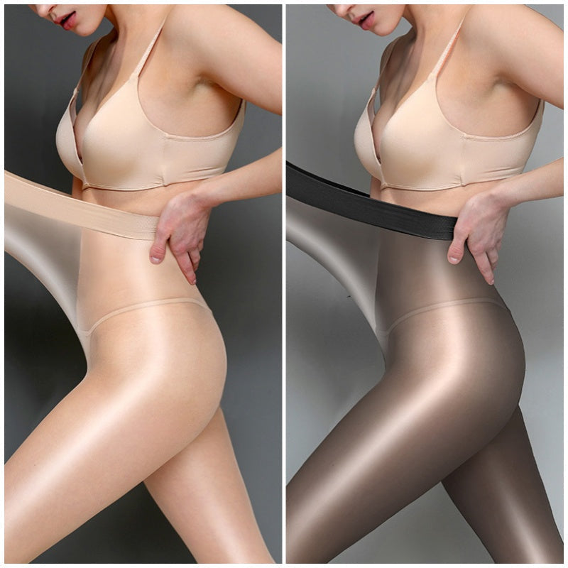🔥Solange der Vorrat reicht 40 % Rabatt!🎉Glänzende, transparente Strumpfhose für Damen