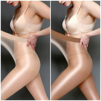 🔥Solange der Vorrat reicht 40 % Rabatt!🎉Glänzende, transparente Strumpfhose für Damen